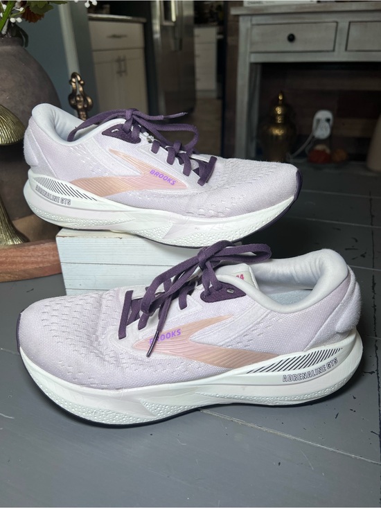 Brooks Shoes - Brooks Women's Lavender Adrenaline Running Shoes Size 9